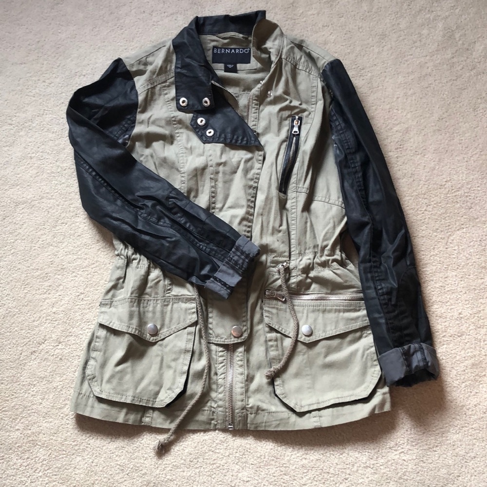 Army green jacket from Nordstrom